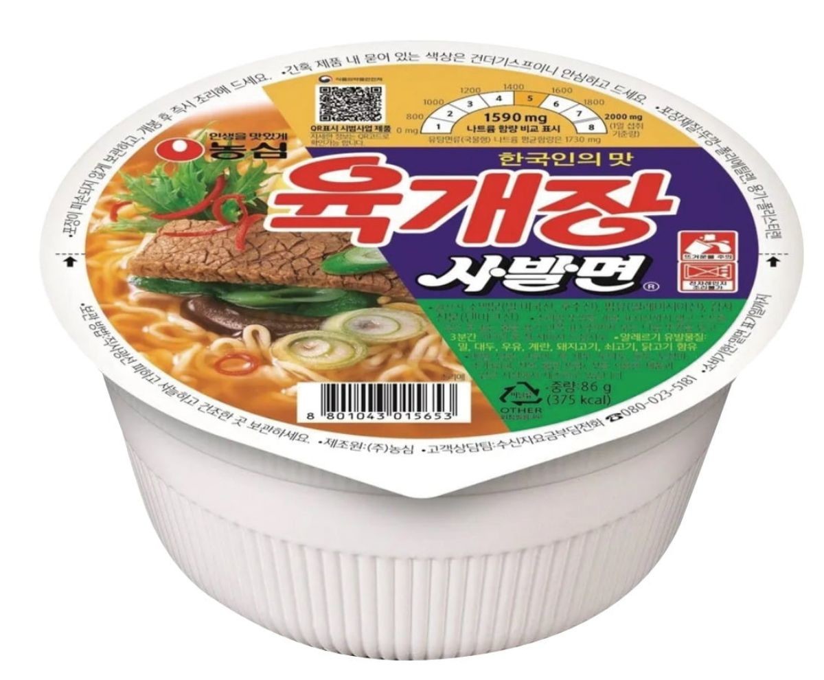 육개장 사발면 / 오뚜기