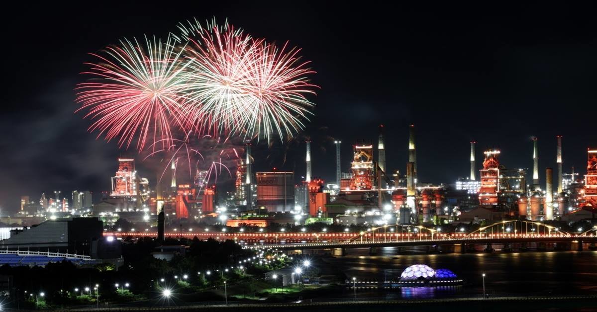 지난 6월 포항국제불빛축제 일부 모습/포항시