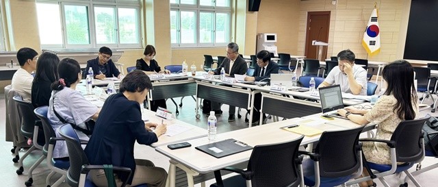 9월 11일 전라남도교육청창의융합교육원에서 지자체 및 교육지원청 담당자들이 지역별 맞춤형 컨설팅에 참여하고 있다.