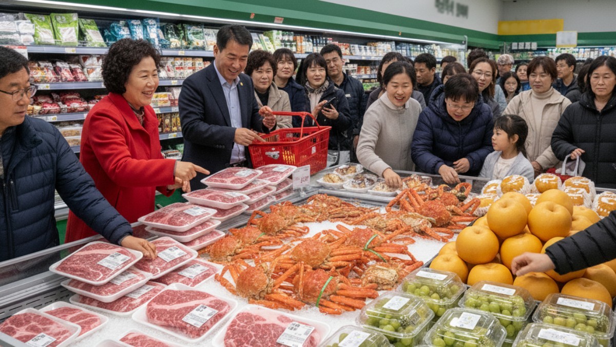 AI로 생성된 기사와 무관한 마트 자료사진.