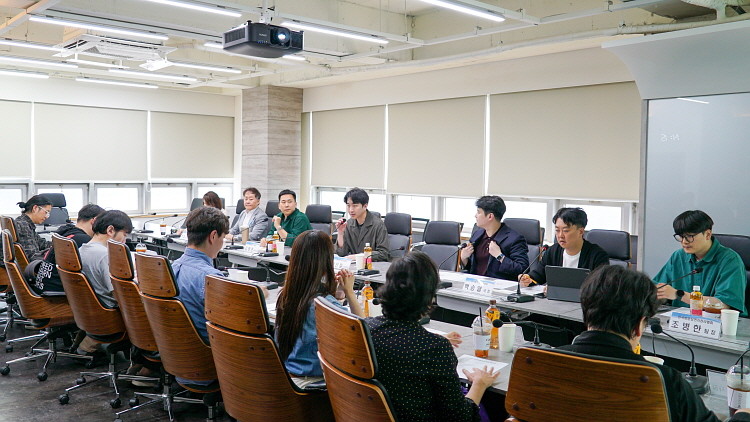 긴급 회의 개최 사진 / 범창작자협의체