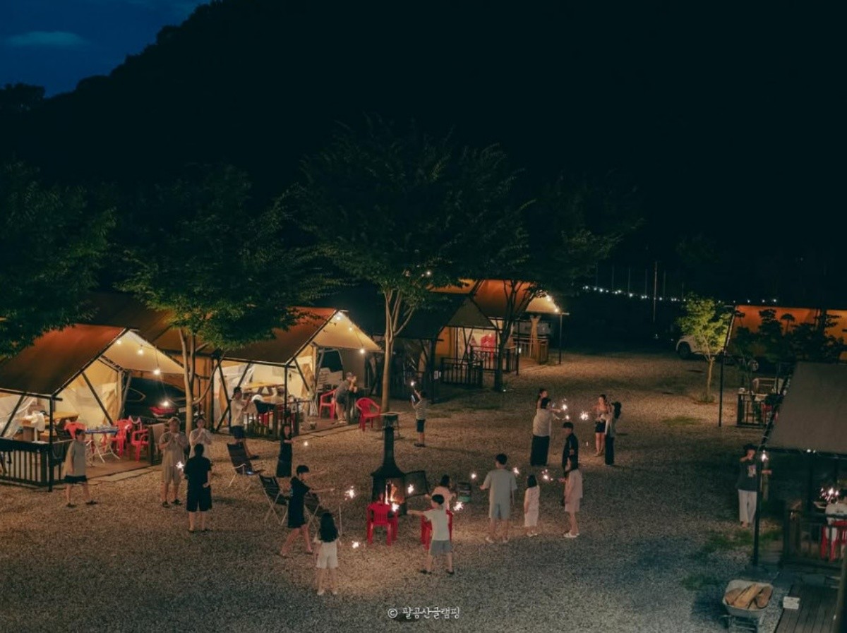 칠곡 팔공산글램핑. / 팔공산글램핑 공식 인스타그램