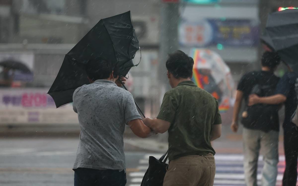 요란한 가을비 / 뉴스1