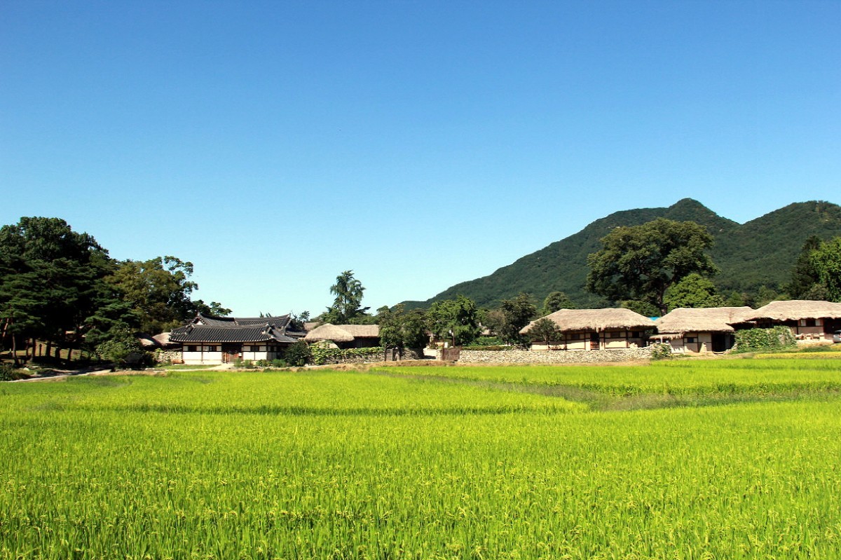 아산 외암마을 전경 / 아산시