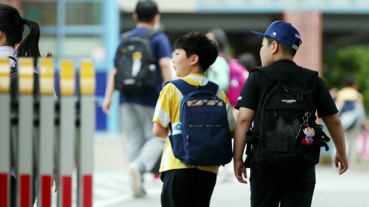 등굣길. 기사의 이해를 돕기 위한 사진 / 연합뉴스