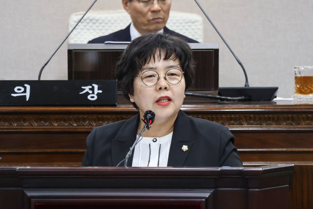 홍성군의회 이정희 의원 5분발언 - 임시회 폐회식 / 홍성군의회 제공