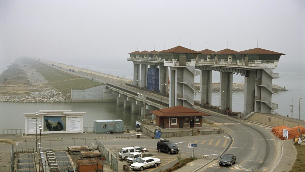 충남 당진 석문방조제. / 연합뉴스