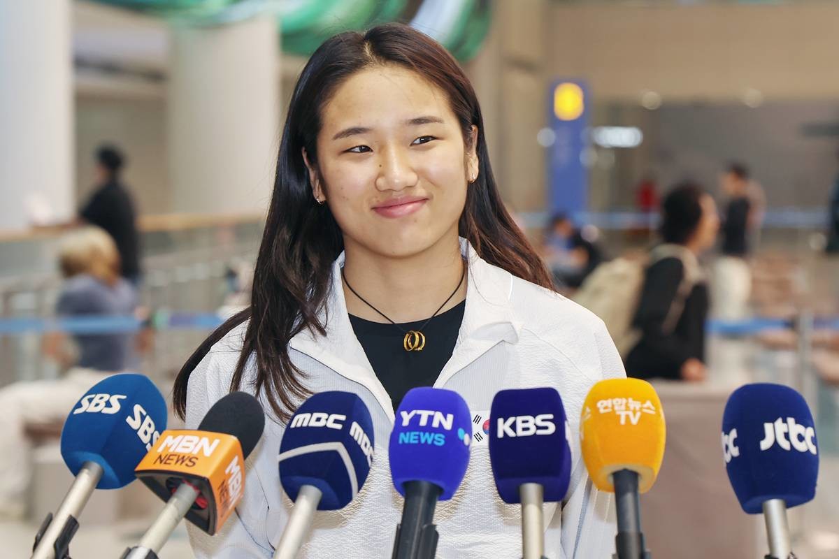 '셔틀콕 여제' 안세영의 미소. 자료 사진 / 뉴스1