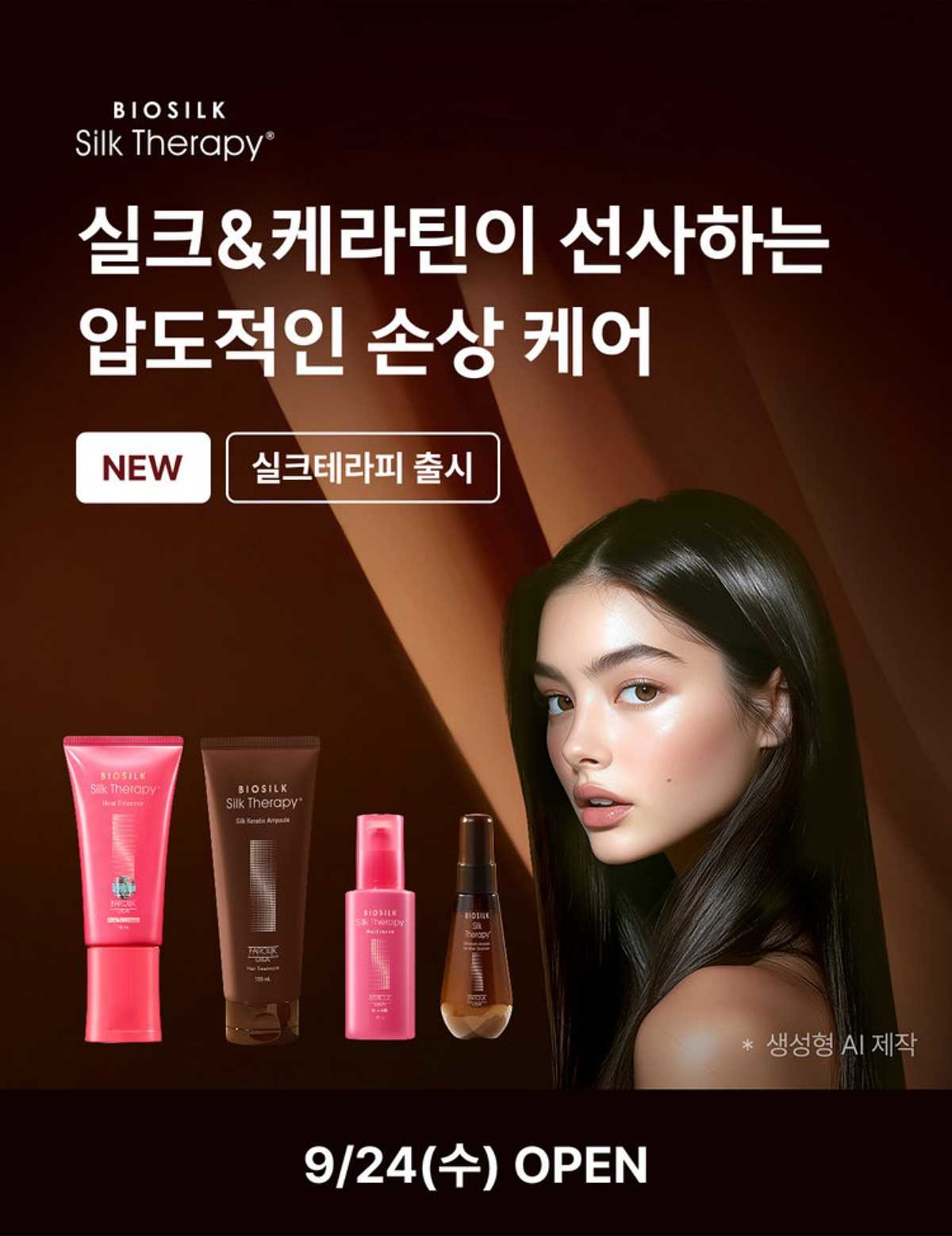 다이소에 입점한 실크테라피. / 다이소