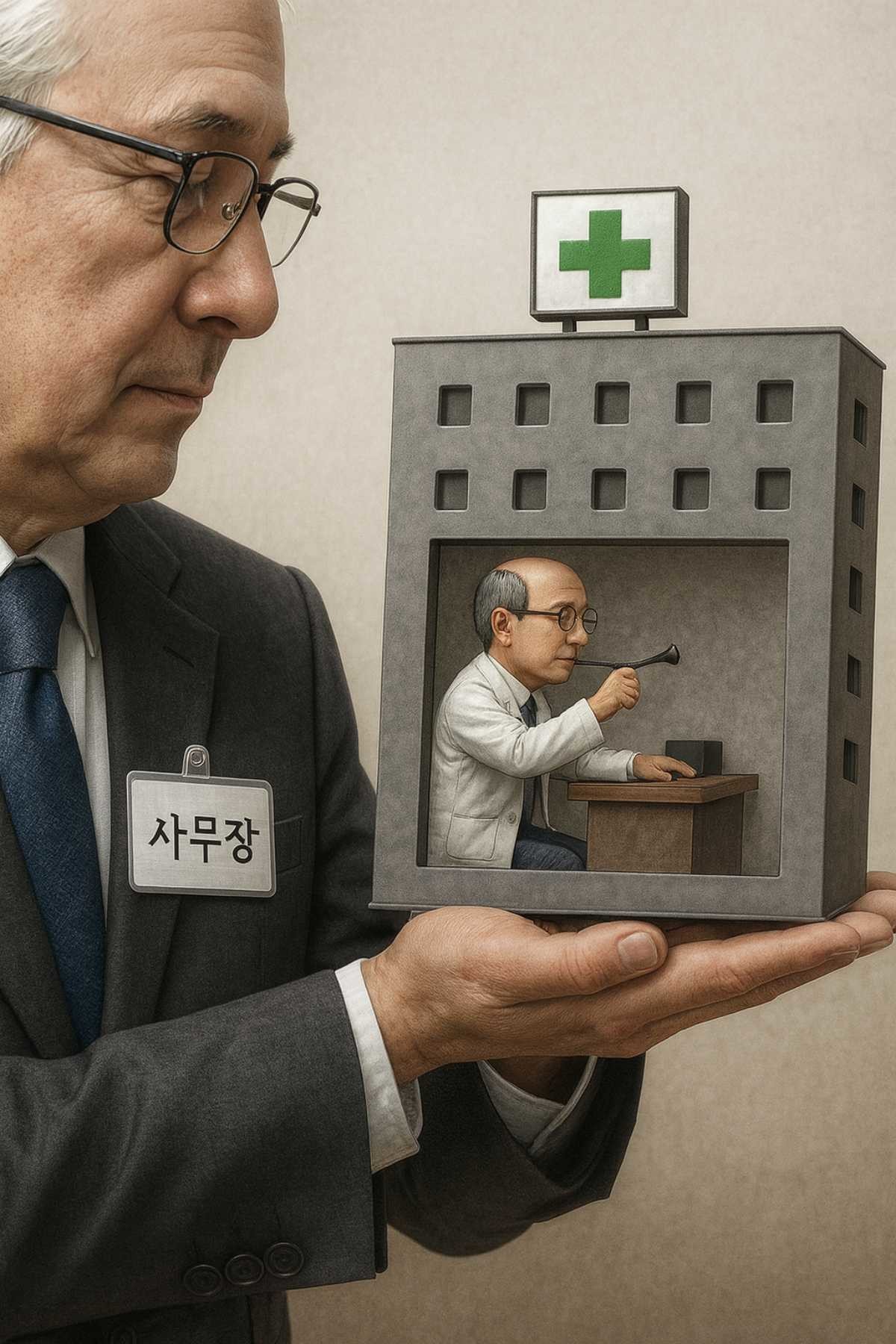 불법개설 의료기관인 '사무장병원'. 기사 내용을 바탕으로 AI가 생성한 자료사진.