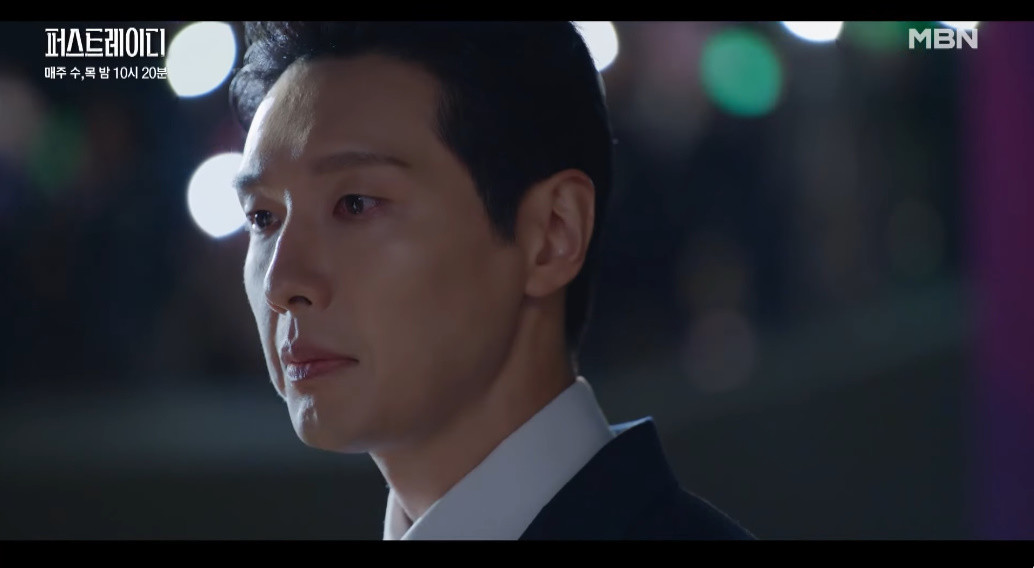 대통령 당선 직후 이혼을 선언하는 현민철(지현우) / MBN