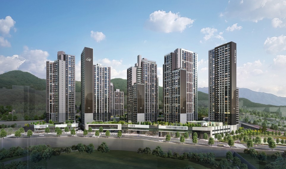부산 힐스테이트 사직아시아드 투시도 / 현대건설 제공