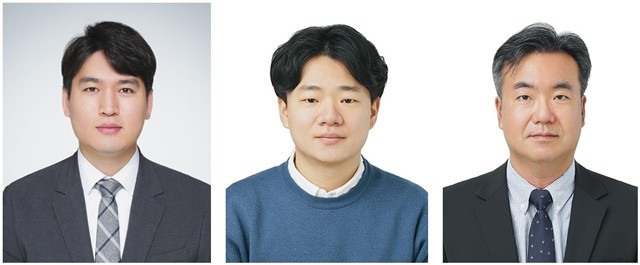 조선대학교 이민기 교수,성균관대학교 조성수 박사, 성균관대학교 이진기 교수(왼쪽부터)