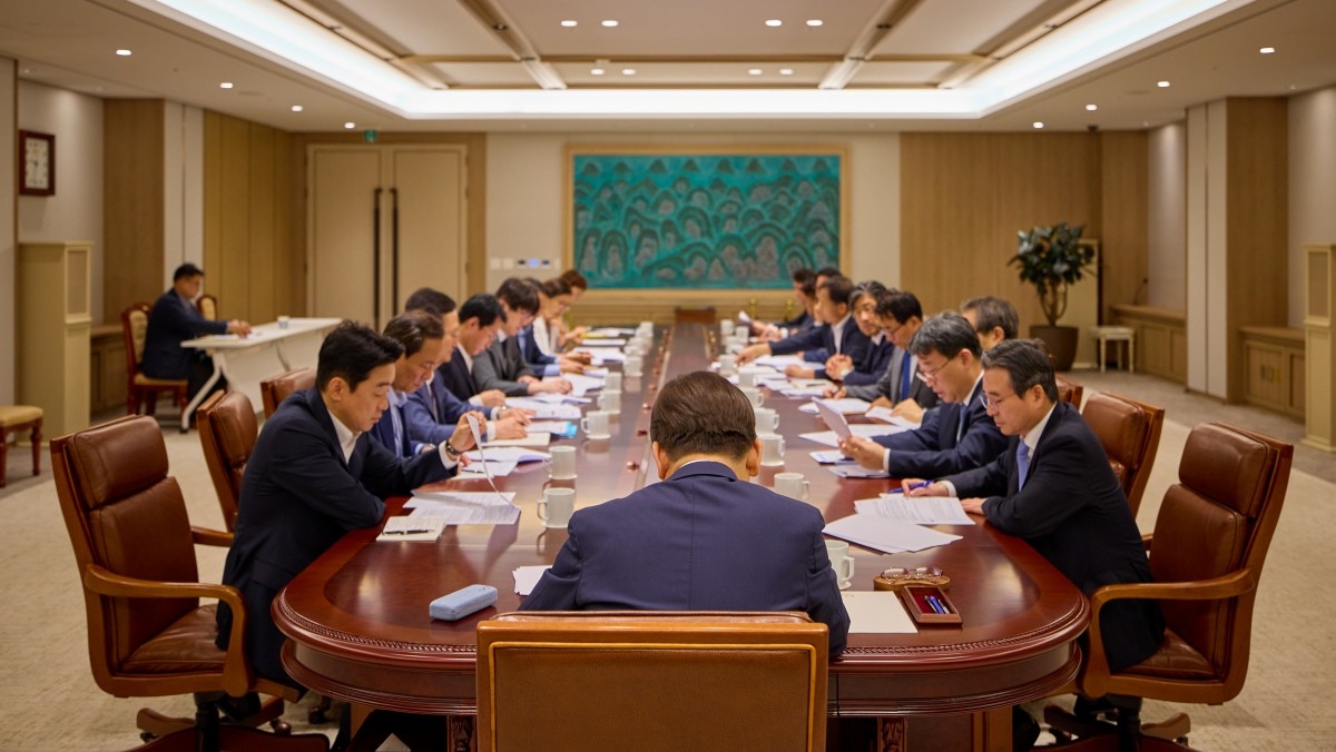 이재명 대통령이 서울 용산 대통령실 청사에서 참모진과 티타임을 갖고 있다. 기사의 이해를 돕기 위한 사진 / 이재명 대통령 SNS=뉴스1