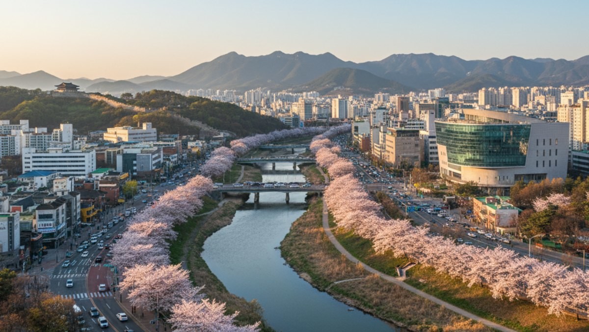 대한민국 청주시. 기사 내용을 바탕으로 AI가 생성한 자료사진. (실제와 차이가 있을 수 있음을 밝힙니다.)