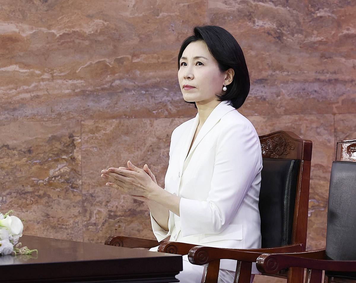 이재명 대통령의 부인 김혜경 여사 자료 사진 / 뉴스1