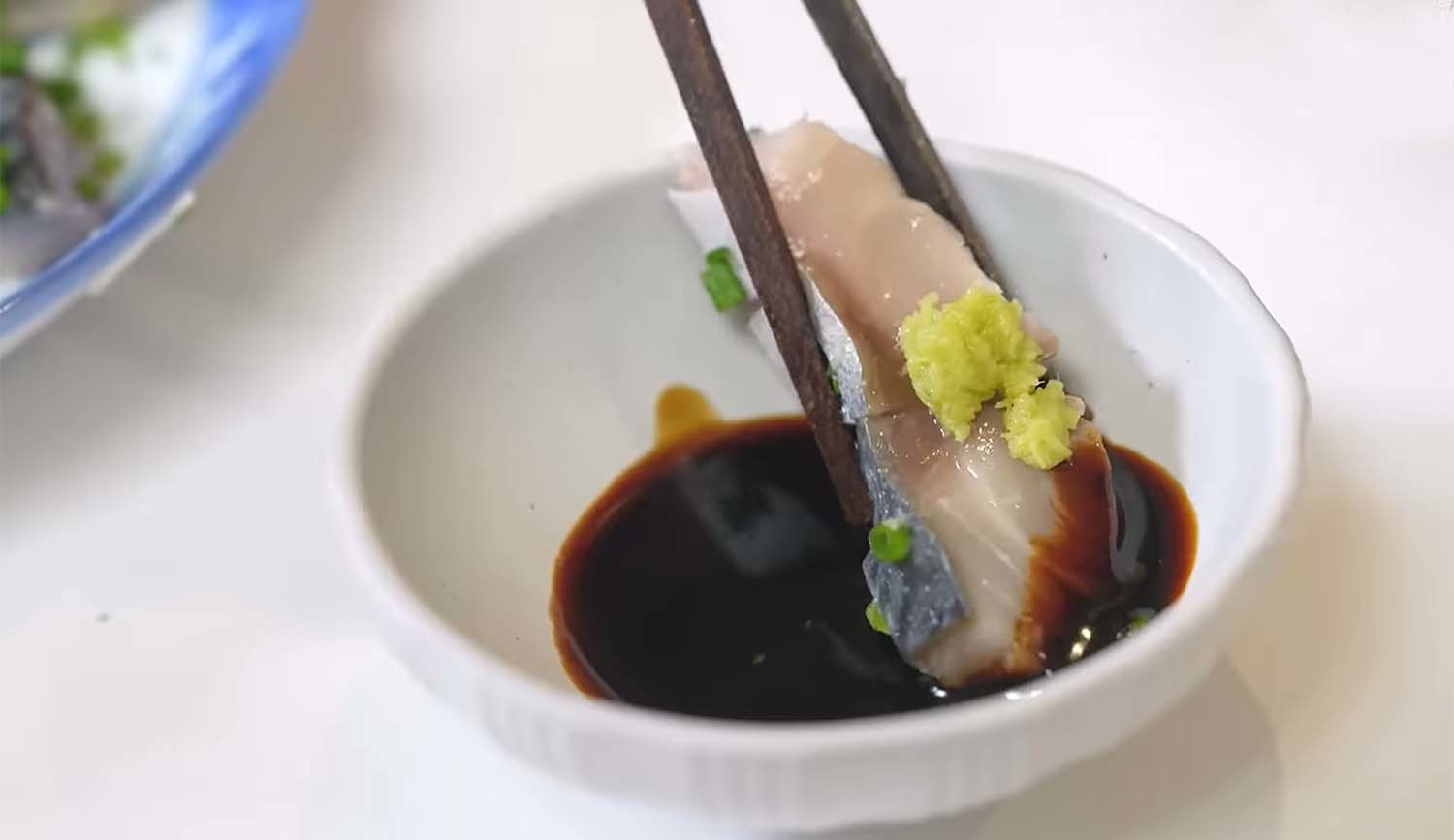 고등어 초절임회 / '입질의추억TV' 유튜브