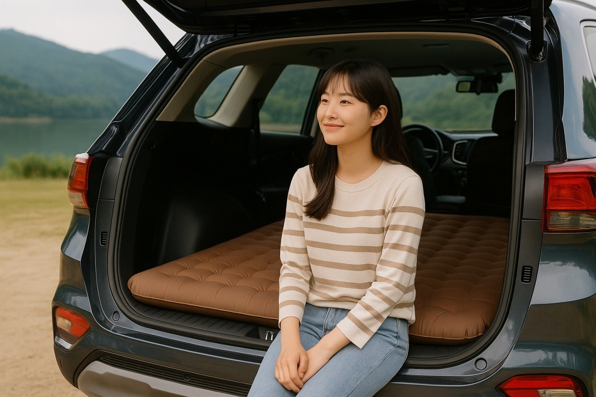 캠핑용 매트. 기사의 이해를 돕기 위해 AI로 만든 이미지