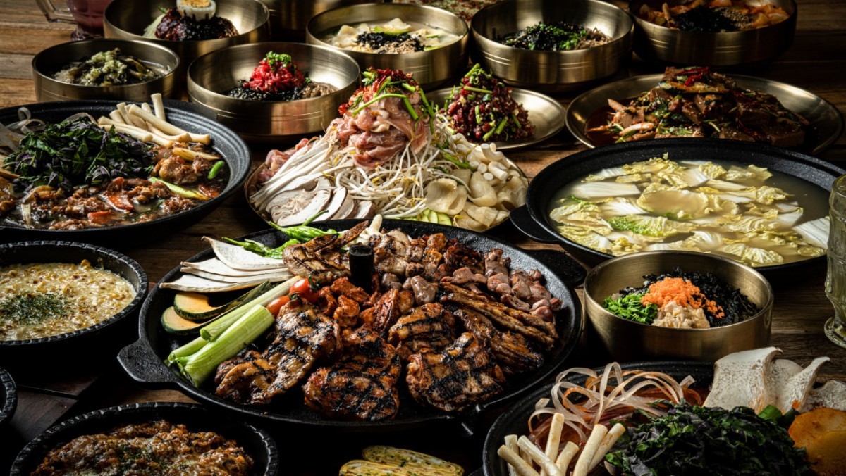 직화 모둠 구이 /초가산장 진주본점 리뷰 등록 사진 캡처