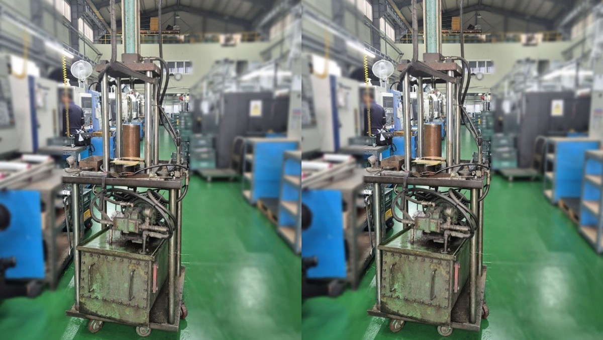 3일 근로자 사망 사고가 발생한 부산 사상구 소재 제조공장 / 부산 사상경찰서 제공