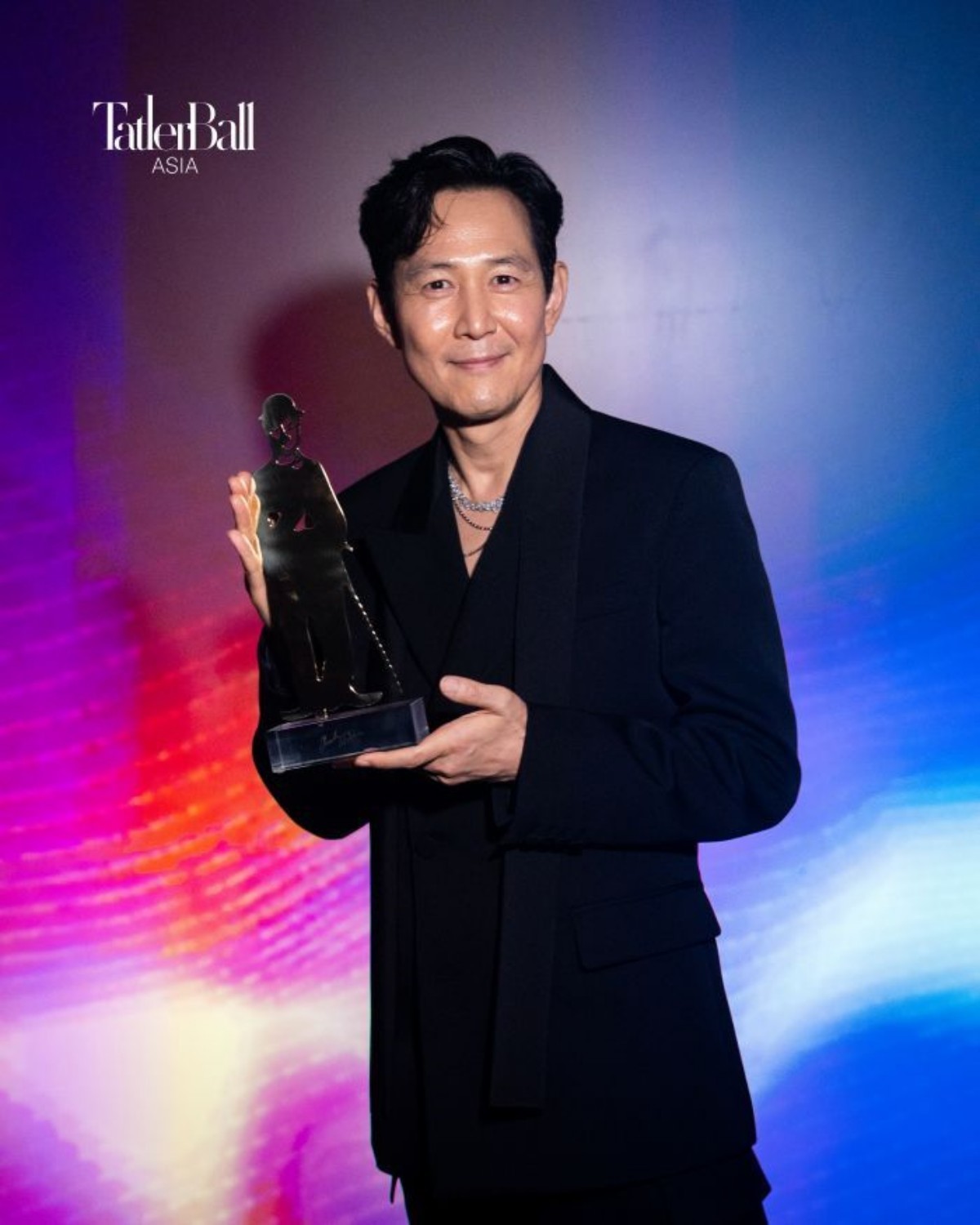 '찰리 채플린 어워드' 아시아 부문에서 상을 거머쥔 배우 이정재. / 찰리채플린 어워즈 제공