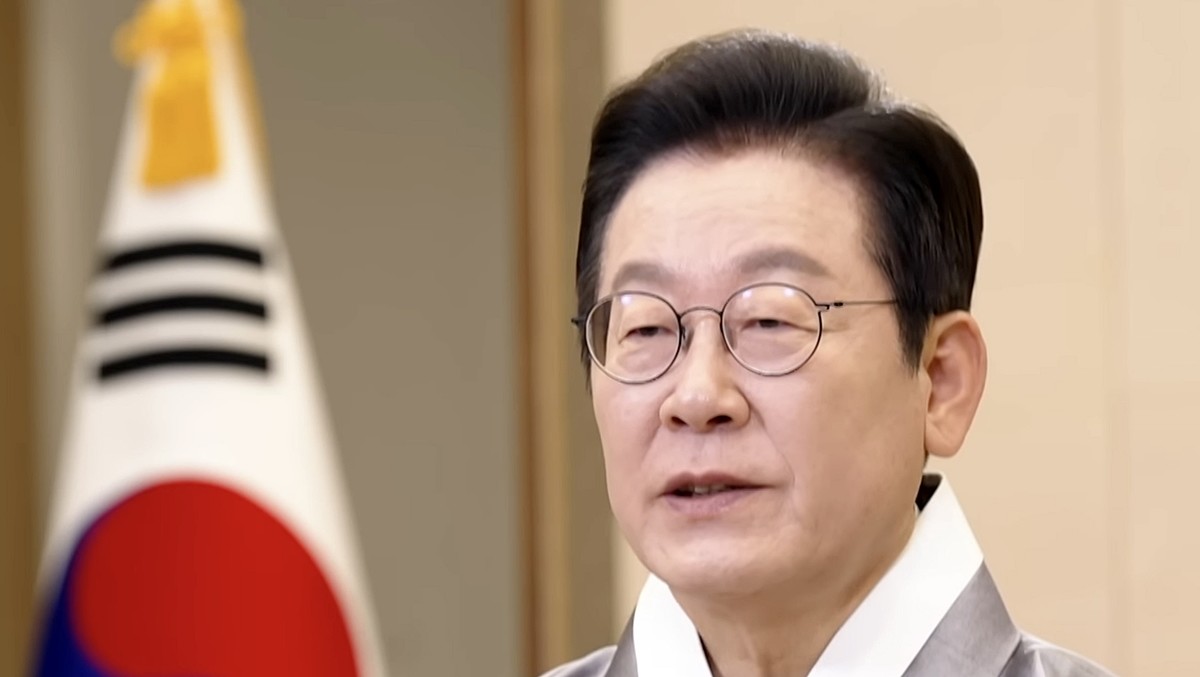 국민들에게 추석 명절 인사를 하고 있는 이재명 대통령 / 뉴스1 (KTV 캡처)