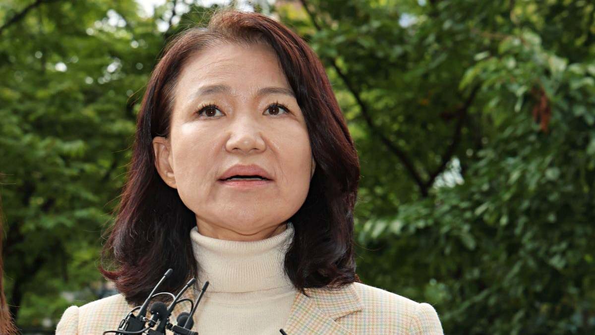 공직선거법·국가공무원법 위반 등 혐의로 체포된 이진숙 전 방송통신위원장. / 뉴스1