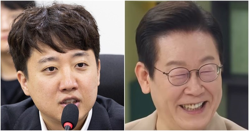 (왼쪽부터) 이준석 개혁신당 대표, 이재명 대통령 / 뉴스1, JTBC '냉장고를 부탁해'