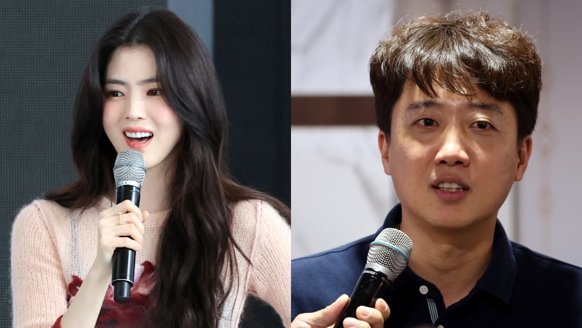 배우 한소희 (왼), 개혁신당 대표 이준석 (오) / 뉴스1