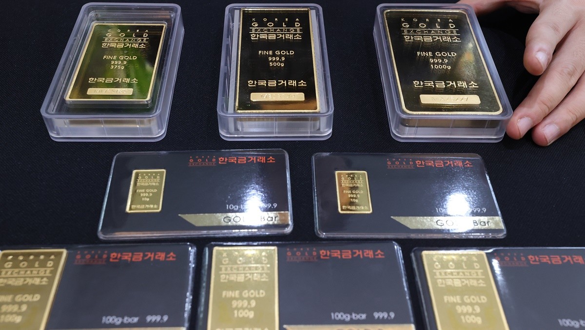 치솟는 금값 / 연합뉴스