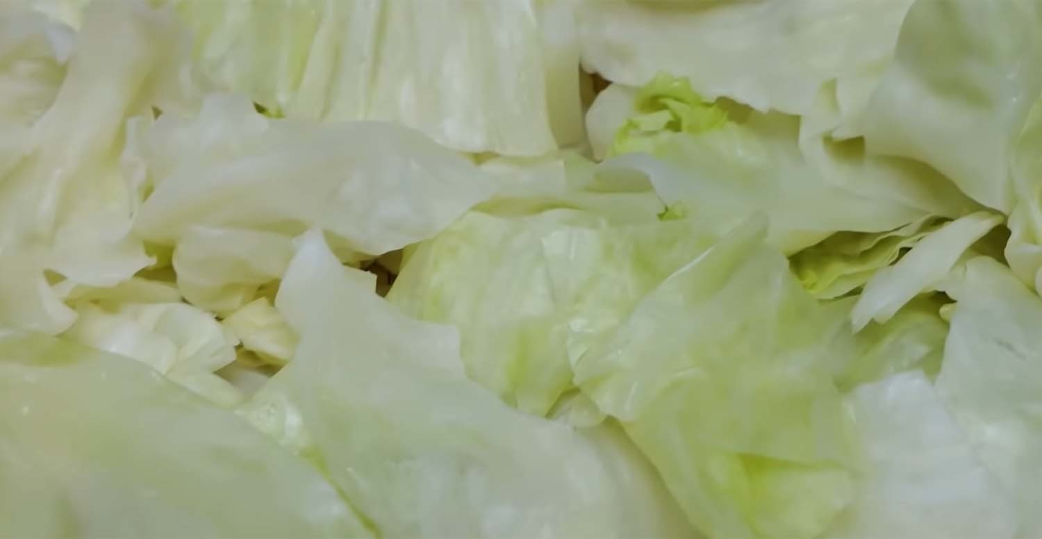 전자레인지로 찐 양배추 / '김대석 셰프TV' 유튜브