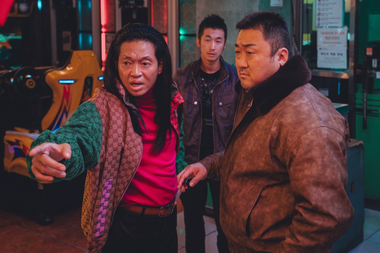 영화 '범죄도시4'에 출연한 박지환과 마동석 / 에이비오엔터테인먼트, 플러스엠 엔터테인먼트