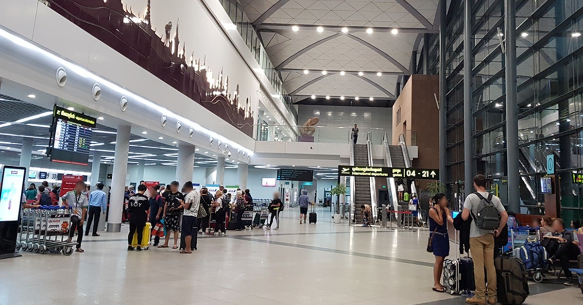 캄보디아 프놈펜 국제공항 / Kanokratnok-shutterstock.com