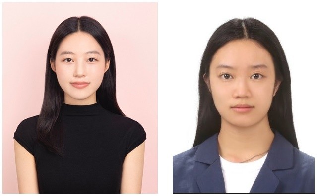 강지현(왼쪽)·문진영 학생