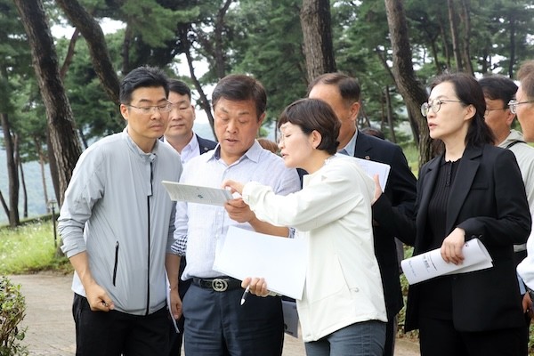 구절초꽃축제, 내장산자연휴양림 현장점검 / 정읍시