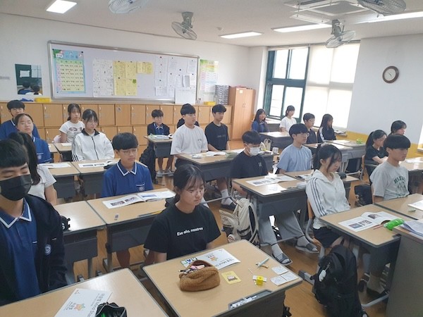 마음별 프로젝트 명상수업 / 전북교육청