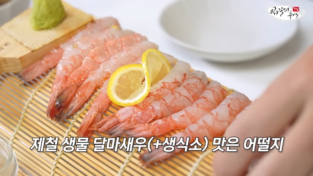 유튜브 '입질의추억TV jiminTV'에 대롱수염새우가 소개됐다. / 유튜브 '입질의추억TV jiminTV'