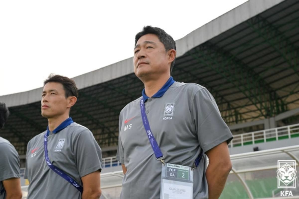지난달 열린 U-23 아시안컵 예선 당시 이민성 감독의 모습. / 대한축구협회 제공