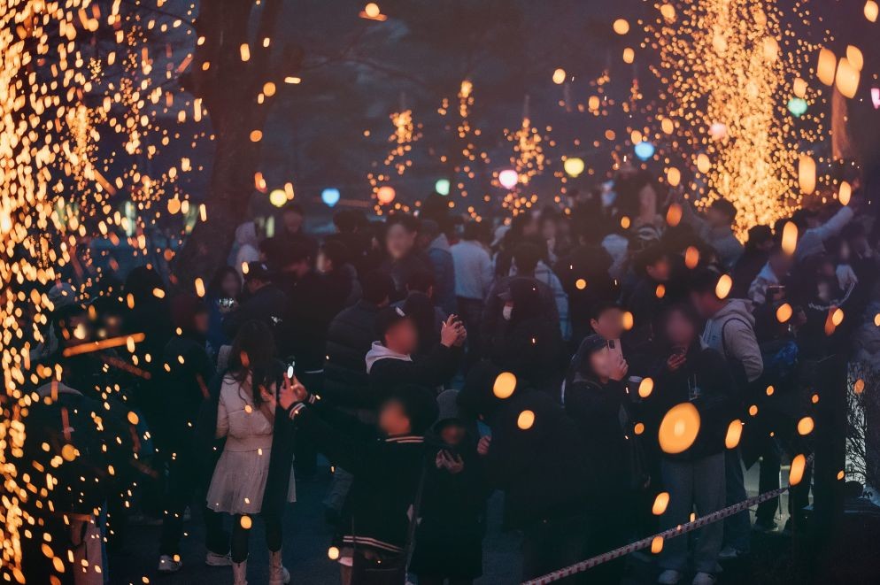 영평사 낙화축제 / 세종시