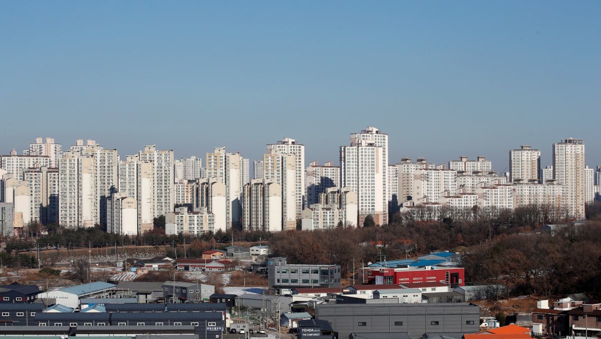 경기도 파주 운정신도시 일대 아파트 단지. / 뉴스1