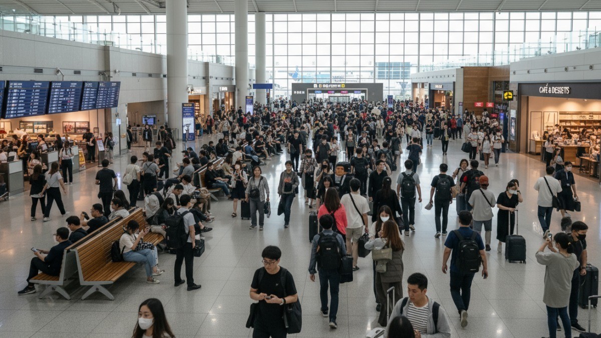 기사 내용 이해를 돕기 위해 제작한 공항 이미지