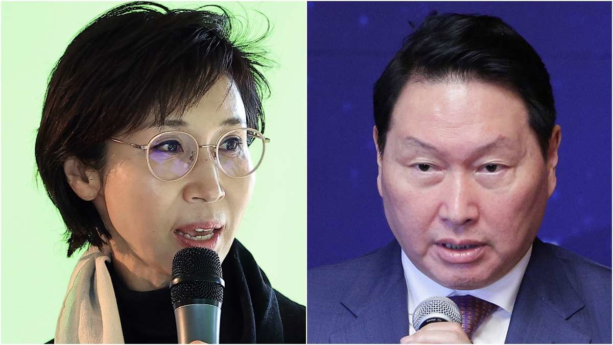 노소영 아트센터 나비 관장, 최태원 SK 회장. 자료사진. / 뉴스1
