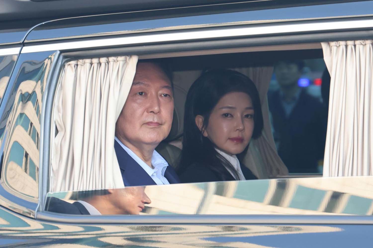 윤석열 전 대통령과 그의 부인 김건희 여사. / 뉴스1