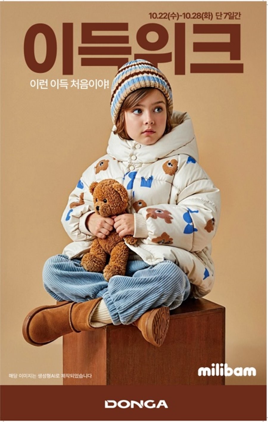 이런 이득 처음이야! 이득위크 행사 포스터. / 대경권 이랜드리테일 제공