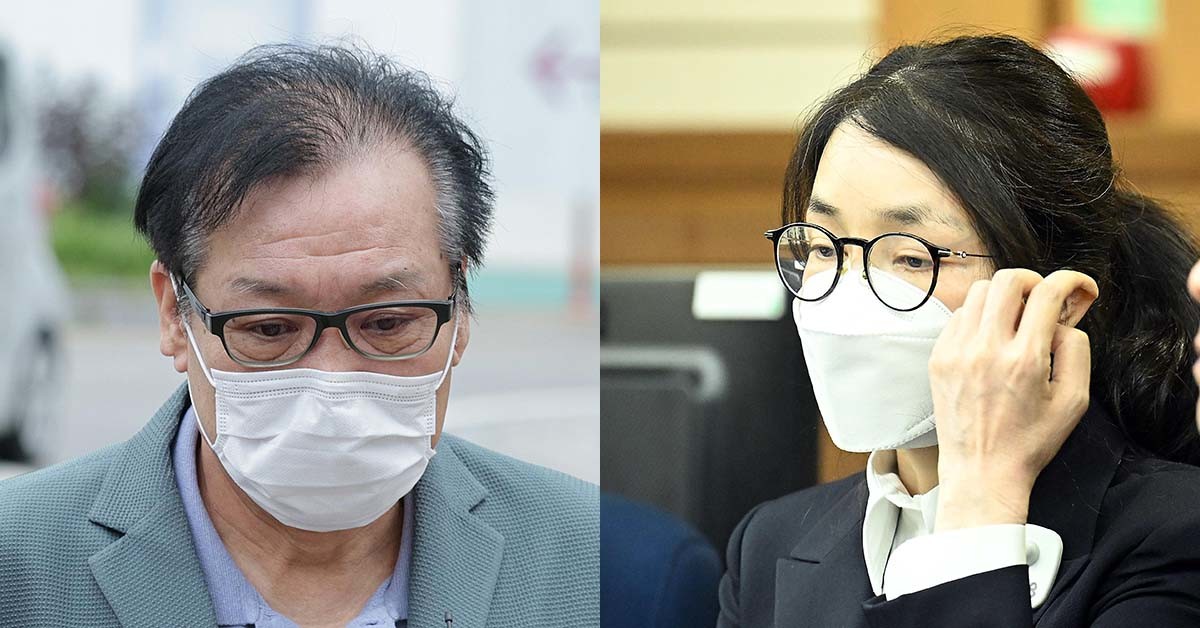 건진법사 전성배(왼쪽)씨와 김건희 여사. / 뉴스1