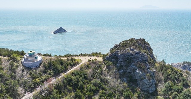 청산도 범바위 전경