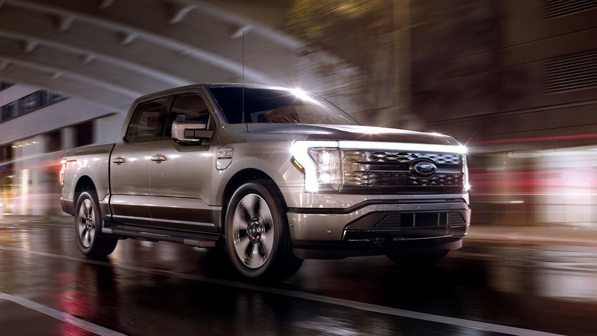 포드의 전기 픽업 F-150 라이트닝. / 포드