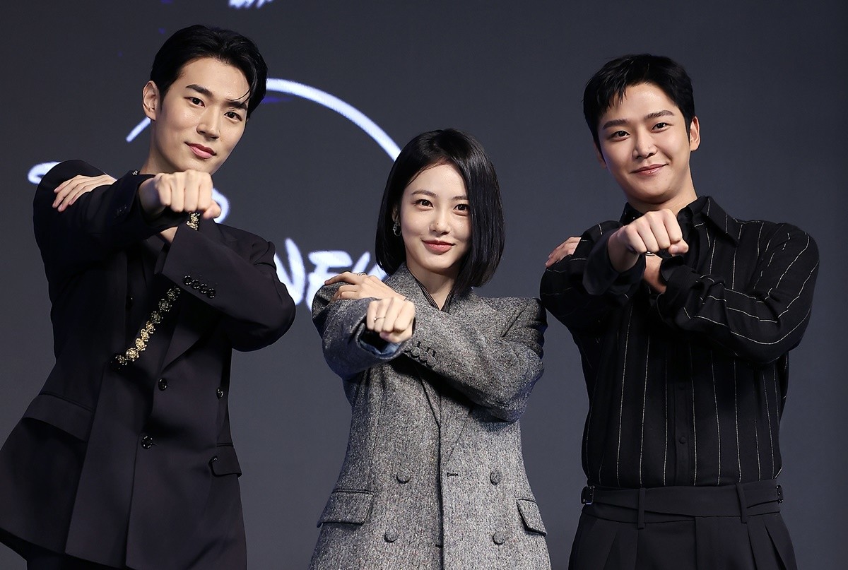 '탁류' 주연 배우 박서함, 신예은, 로운 / 뉴스1