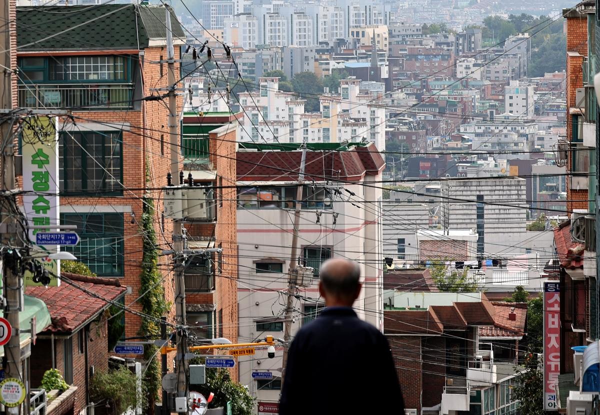 21일 서울 관악구 주택가의 모습. / 뉴스1