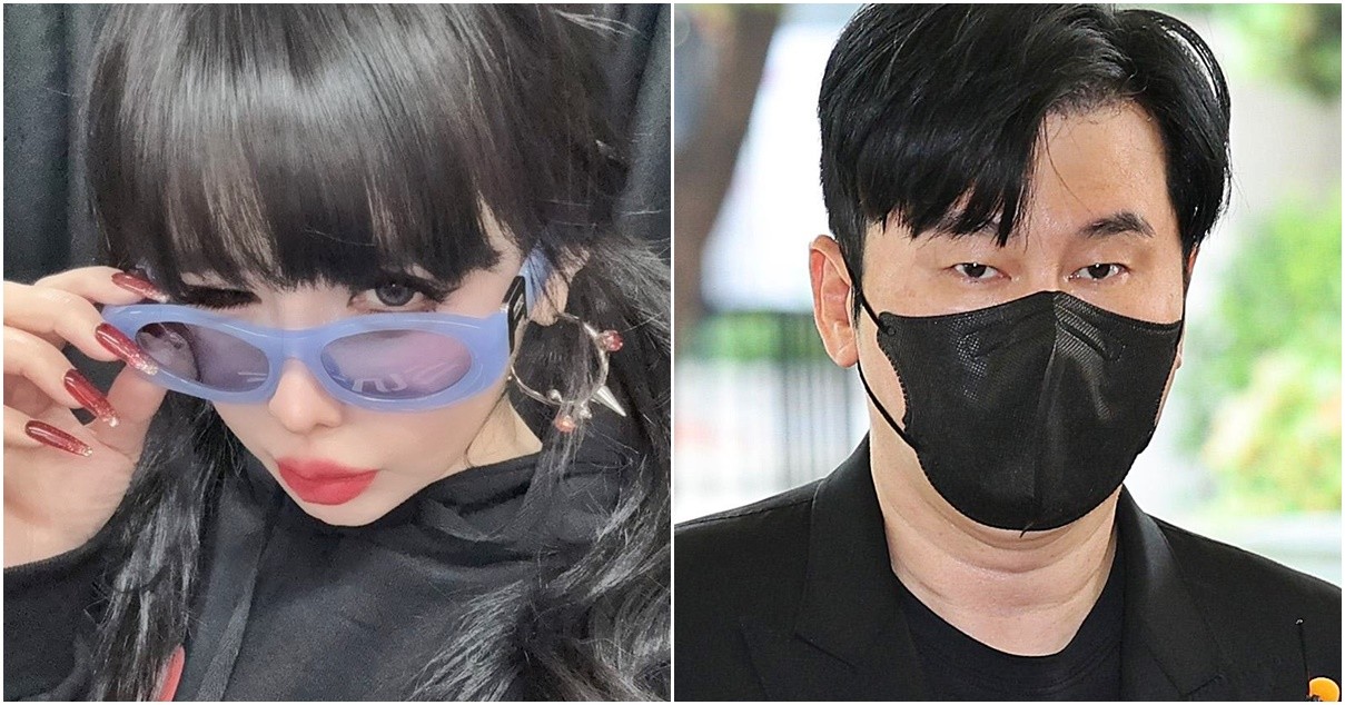투애니원(2NE1) 박봄(왼쪽)과 YG엔터테인먼트 대표 프로듀서 양현석 / 박봄 인스타그램, 뉴스1